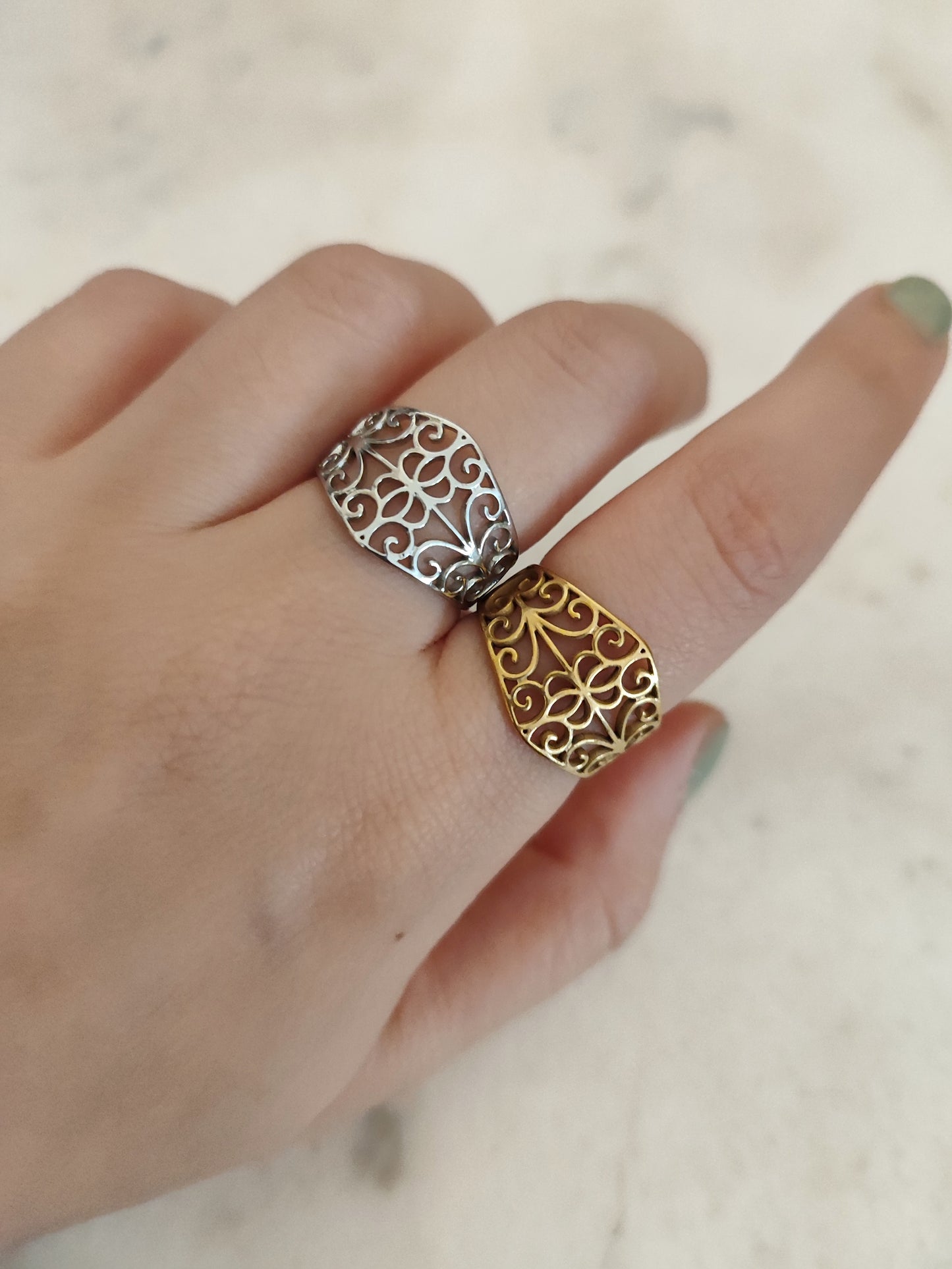 Ατσάλινα δαχτυλίδια!