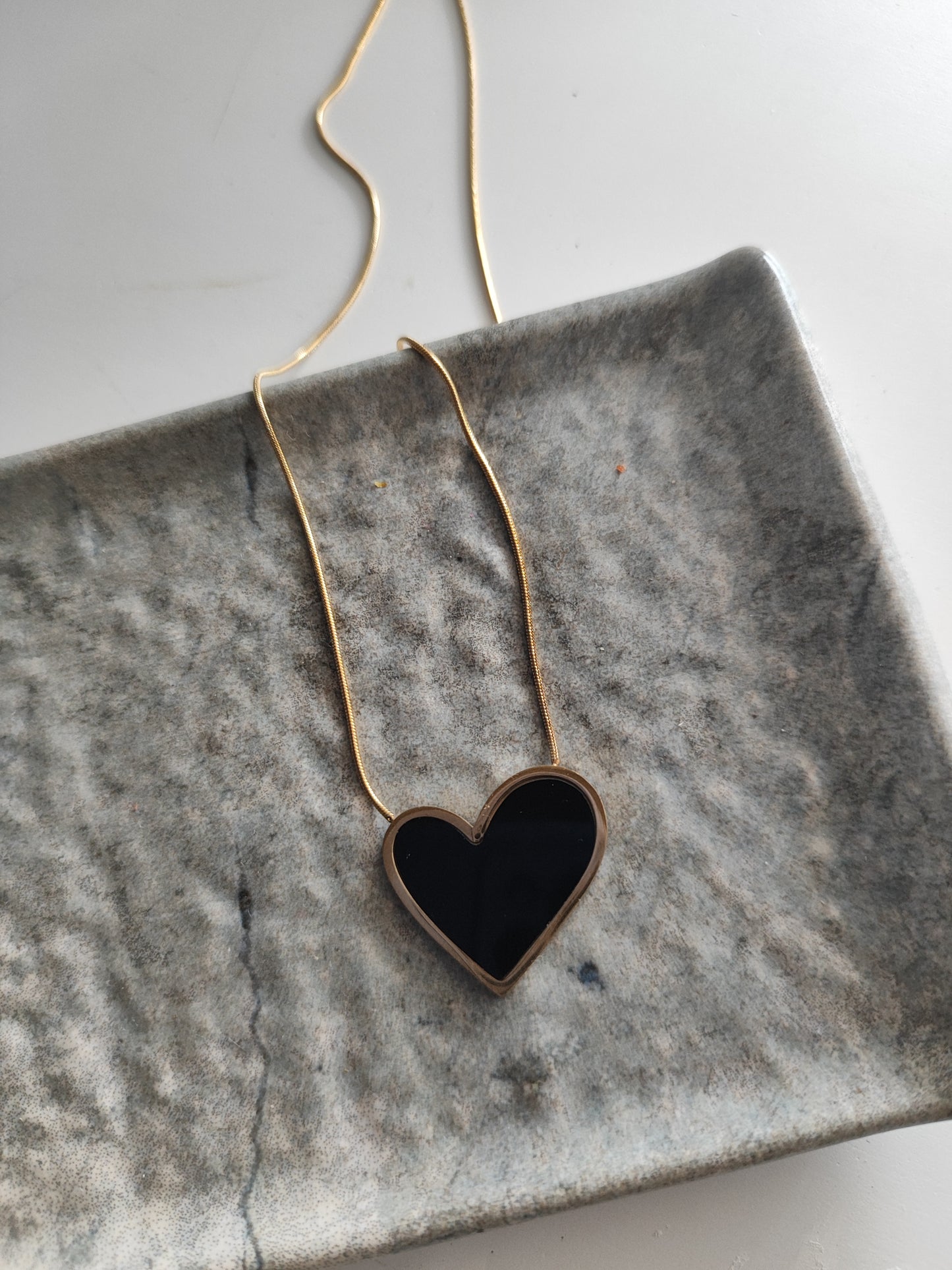 Ατσάλινα κολιέ καρδιά!