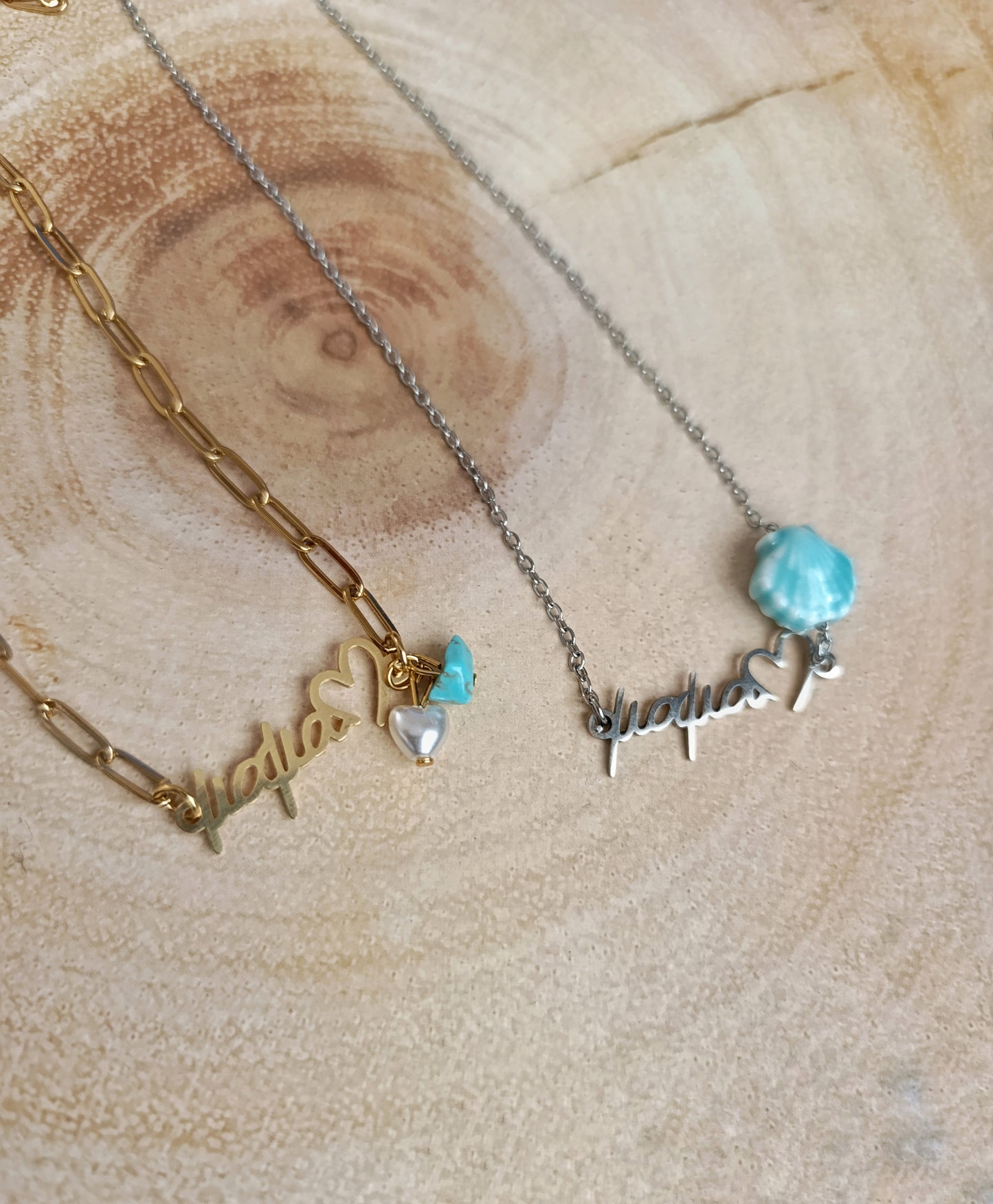 Ατσάλινα κολιέ "Μαμά"