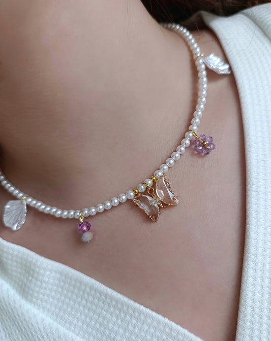 Κολιέ με περλίτσες!