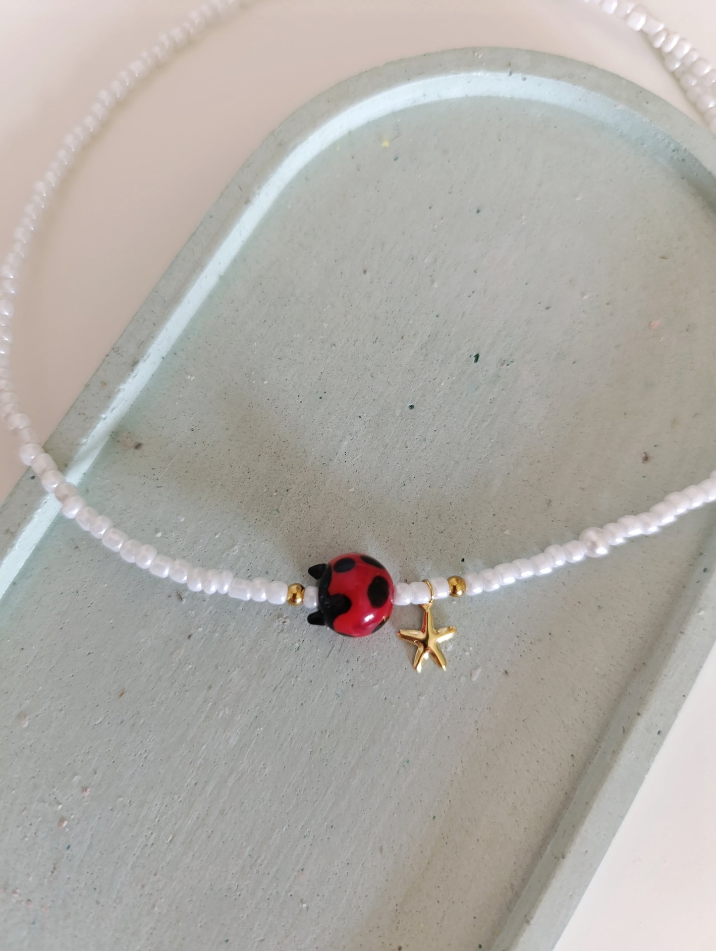 Κολιέ με περλίτσες!