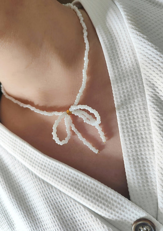 Κολιέ φιογκάκι!🎀