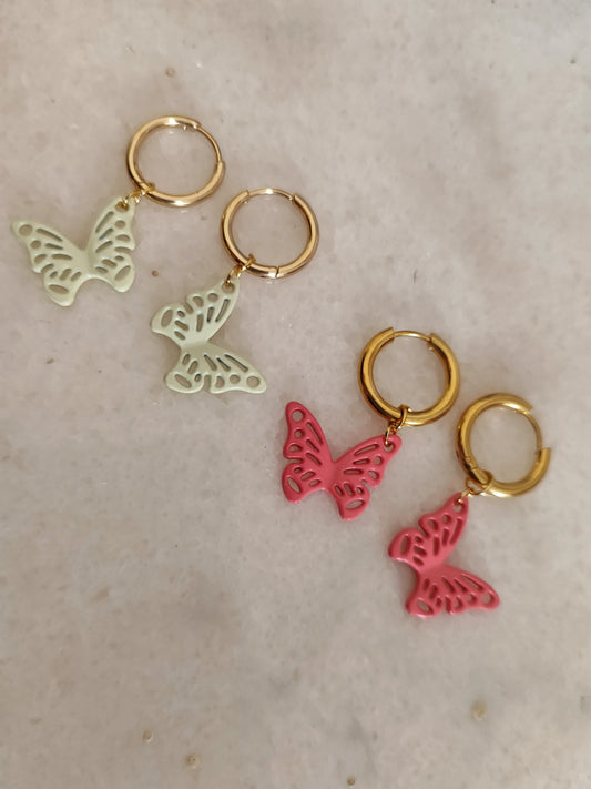 Σκουλαρίκια πεταλούδες!