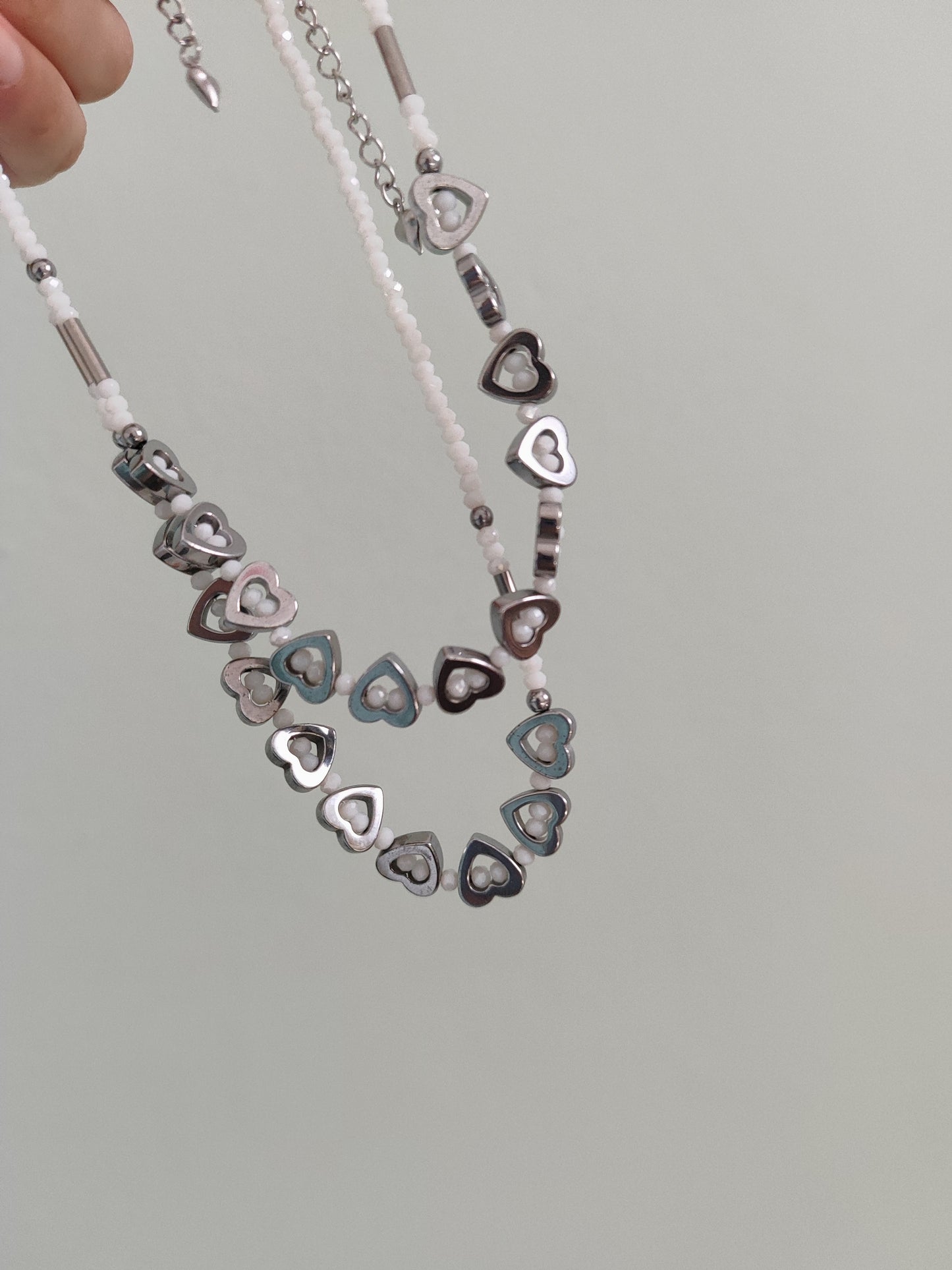 Κολιέ με αιματίτες!