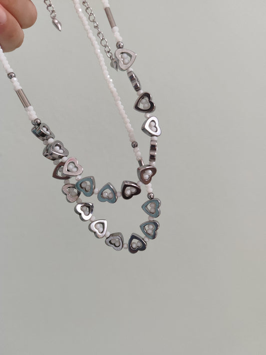 Κολιέ με αιματίτες!