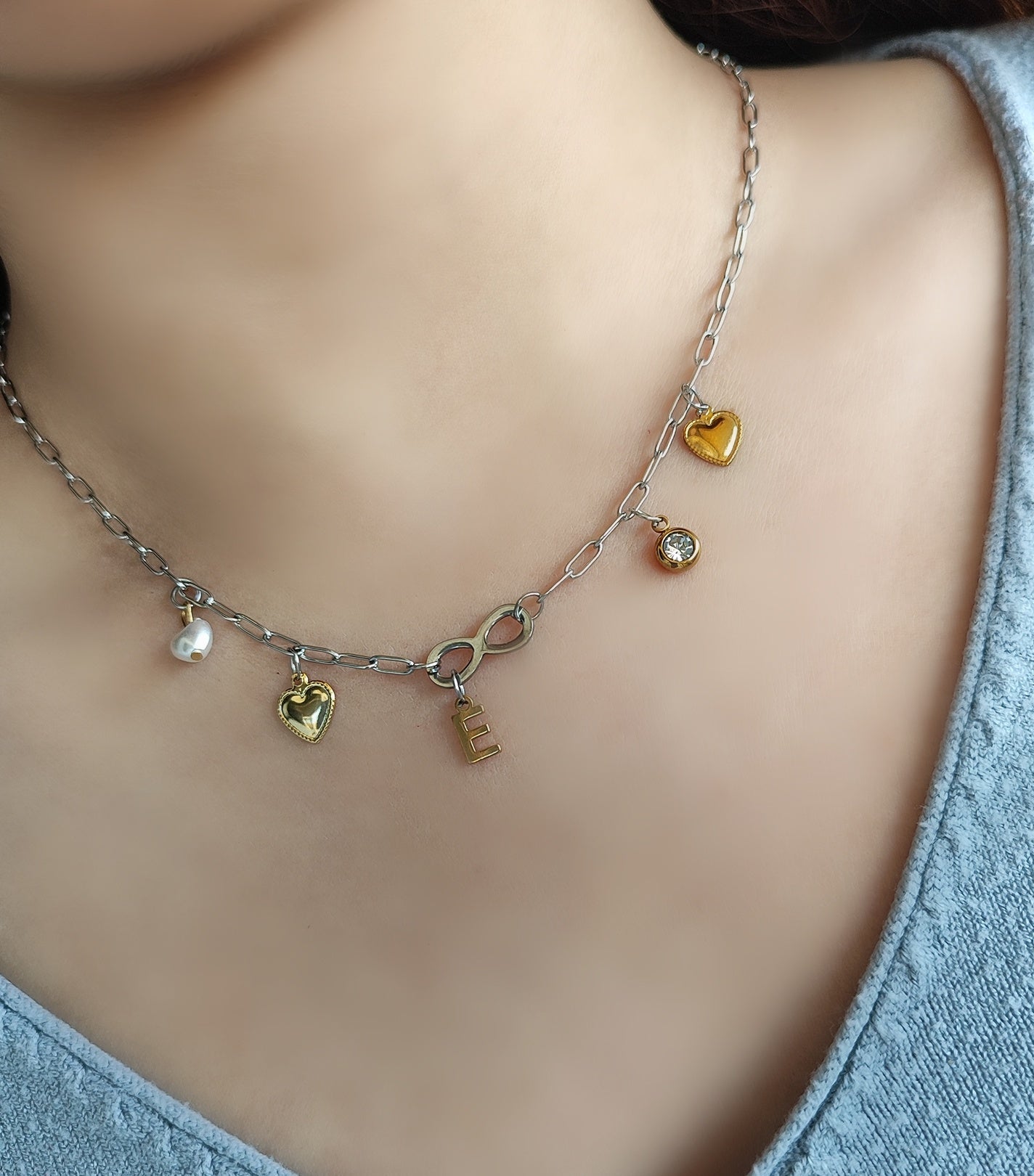 Κολιέ με μονόγραμμα!