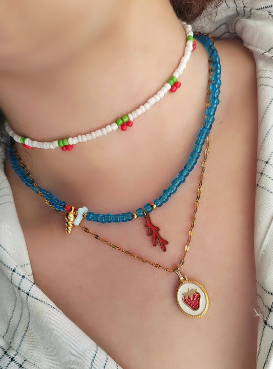 Χειροποίητα κολιέ!