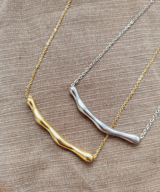 Ατσάλινα κολιέ μπάρα!