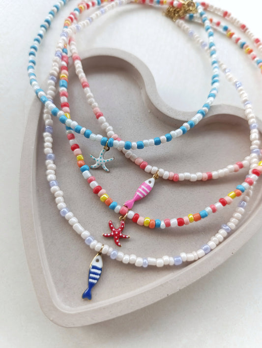 Πολύχρωμα κολιέ! 2+1 ΔΏΡΟ🎁