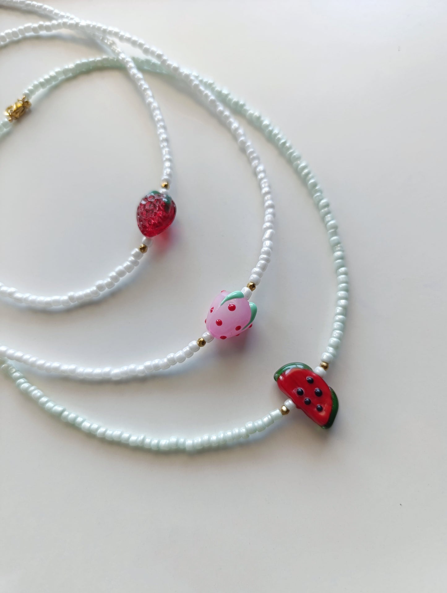 Φρουτένια κολιέ 🍓🍉