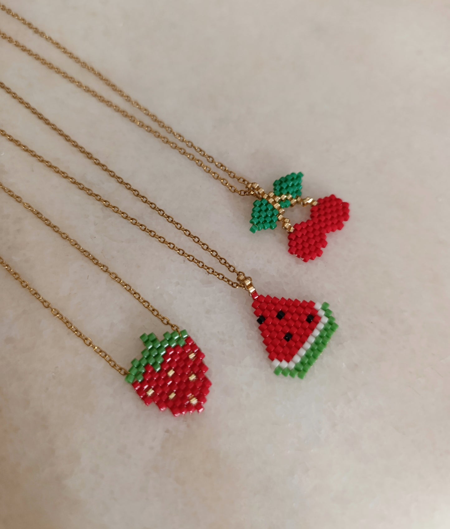 Ατσάλινα χειροποίητα κολιέ