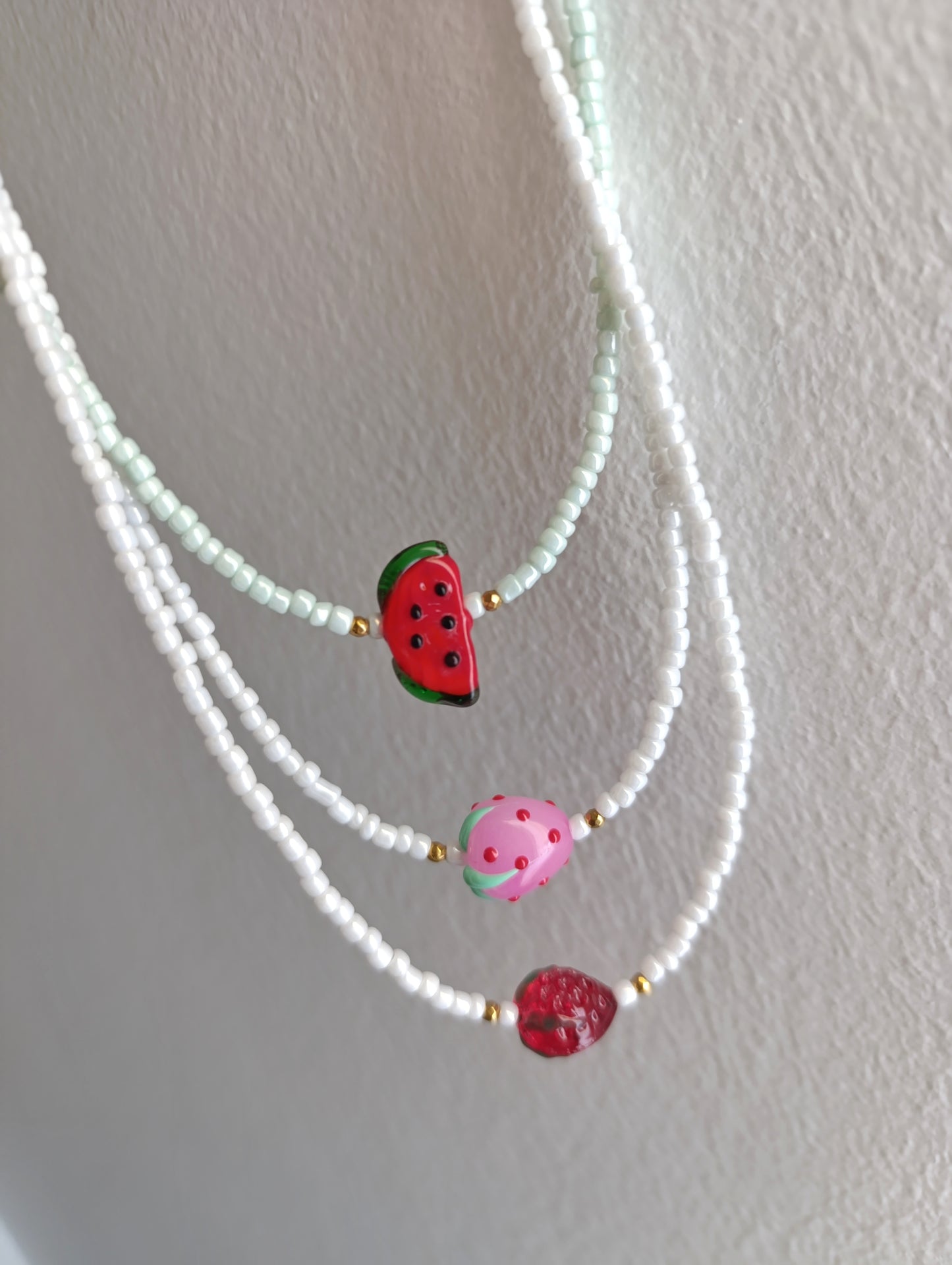 Φρουτένια κολιέ 🍓🍉