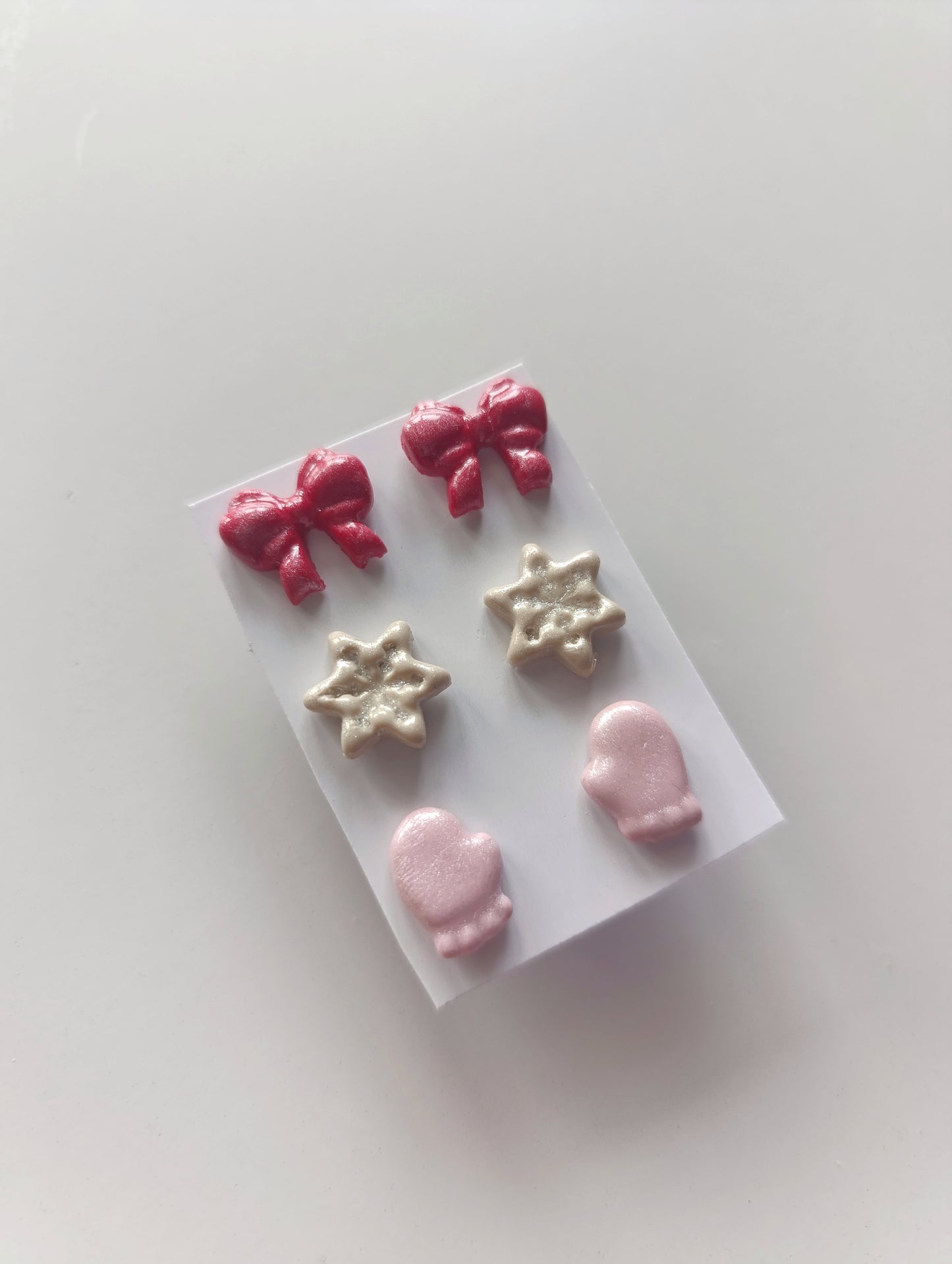 ❄️Χειροποίητα Σκουλαρίκια!❄️