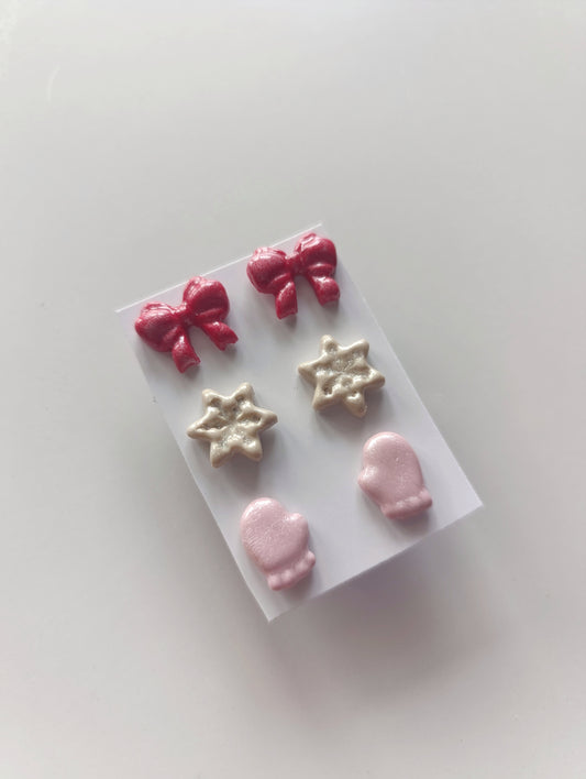 ❄️Χειροποίητα Σκουλαρίκια!❄️