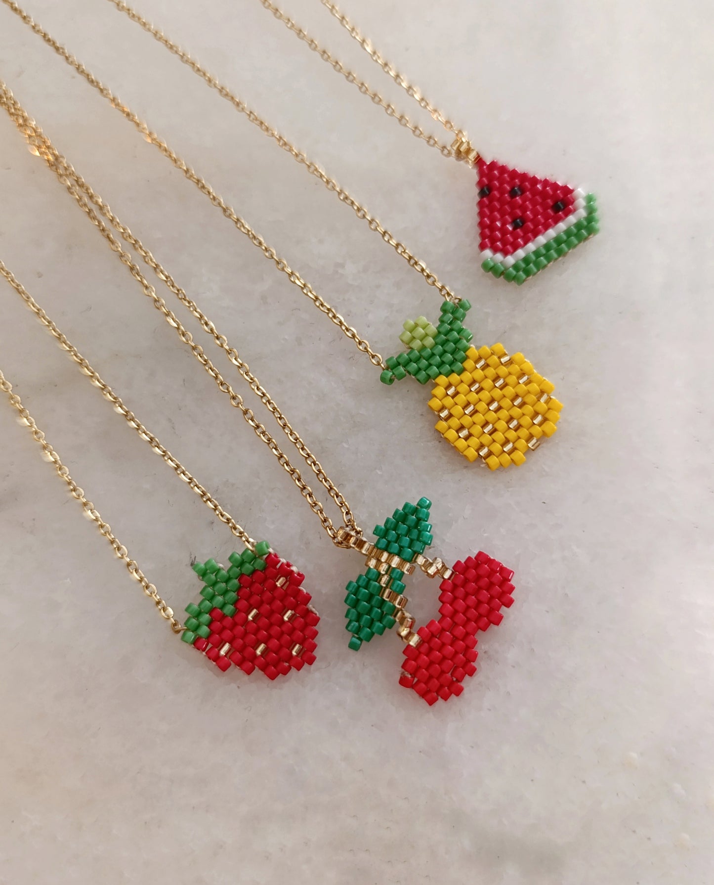 Ατσάλινα χειροποίητα κολιέ