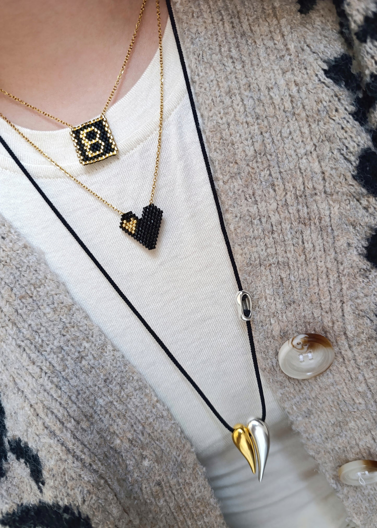 Κολιέ κορδόνι!