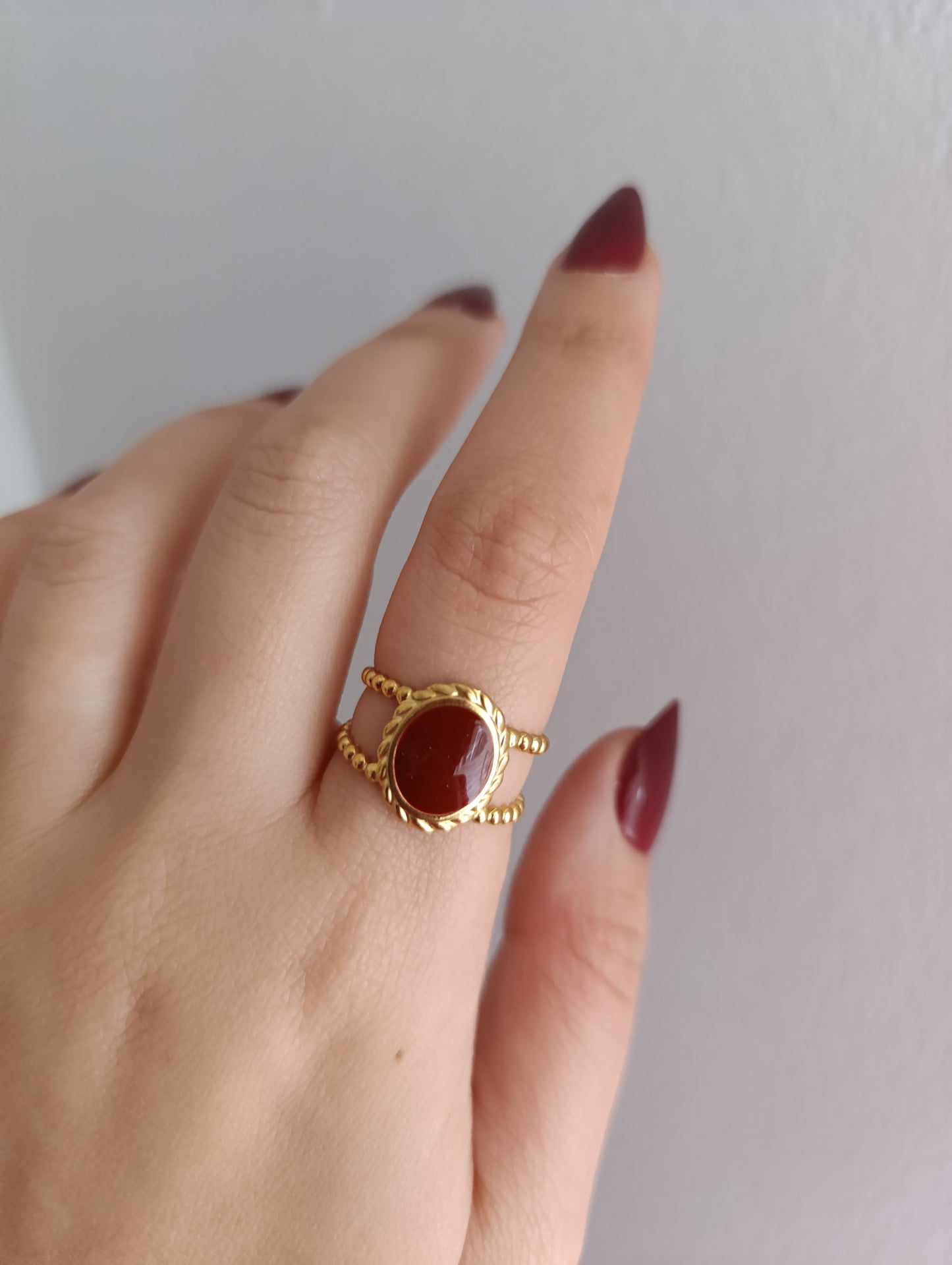 Ατσάλινο δαχτυλίδι