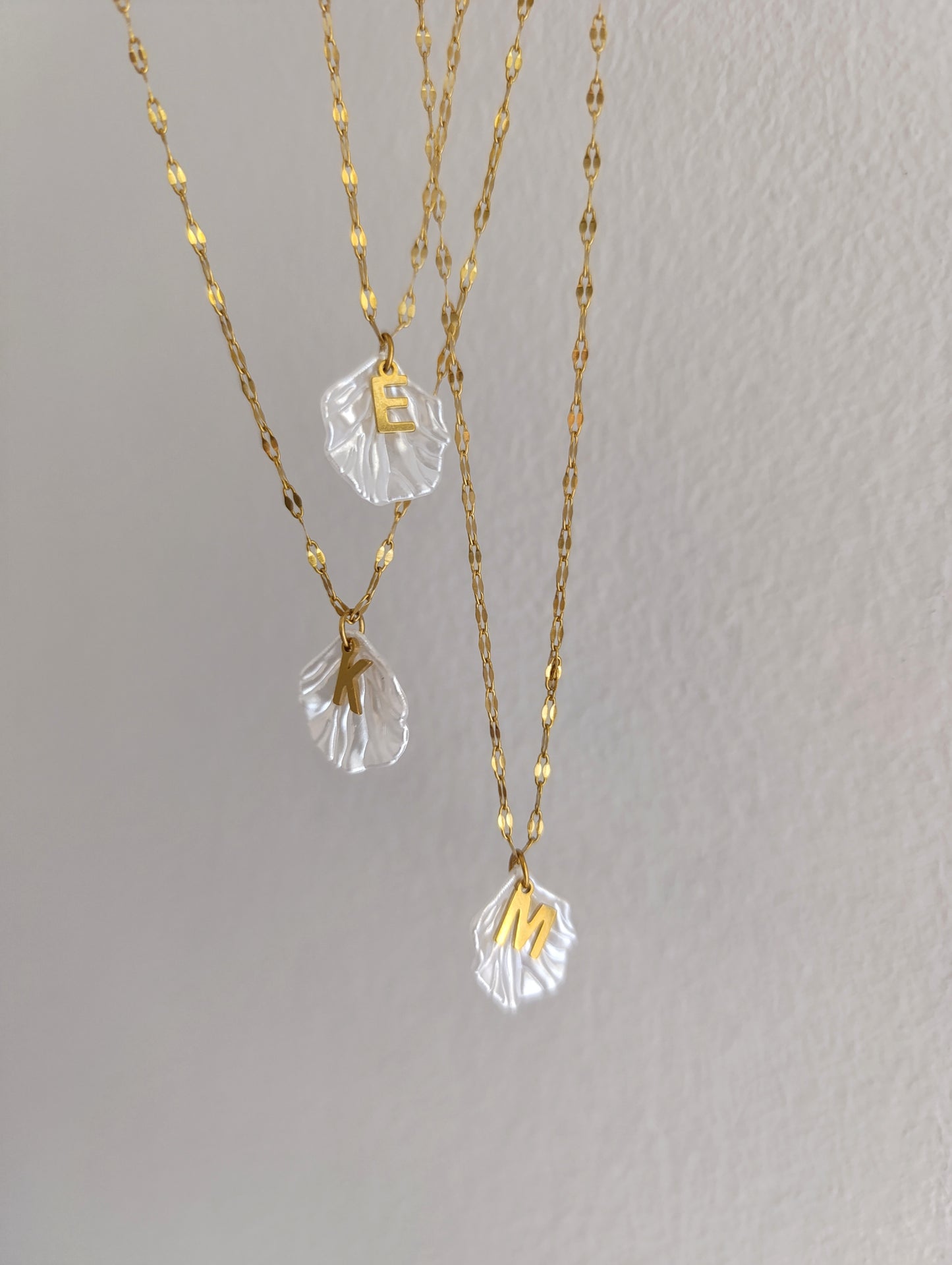 Ατσάλινο κολιέ μονόγραμμα!