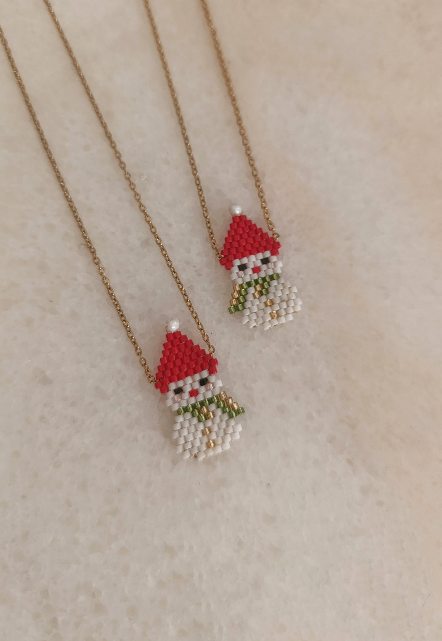 Ατσάλινο κολιέ χιονάνθρωπος!