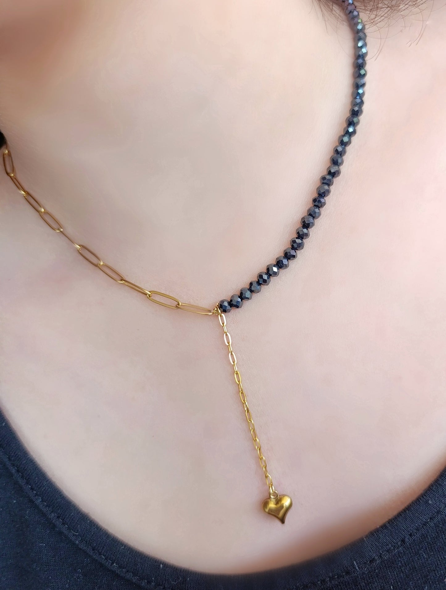 Ατσάλινο χειροποίητο κολιέ