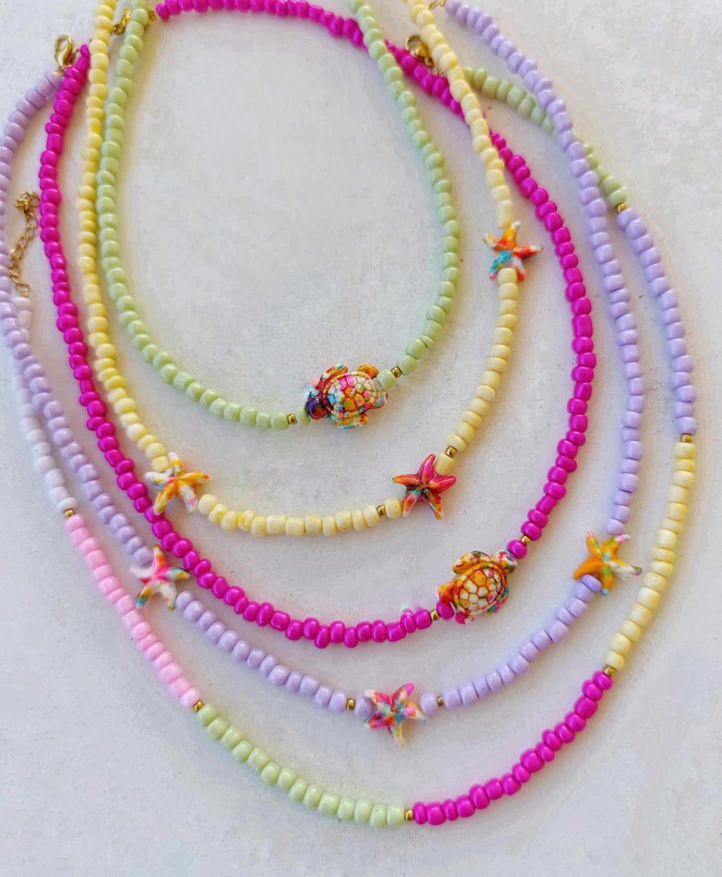 Πολύχρωμα κολιέ!